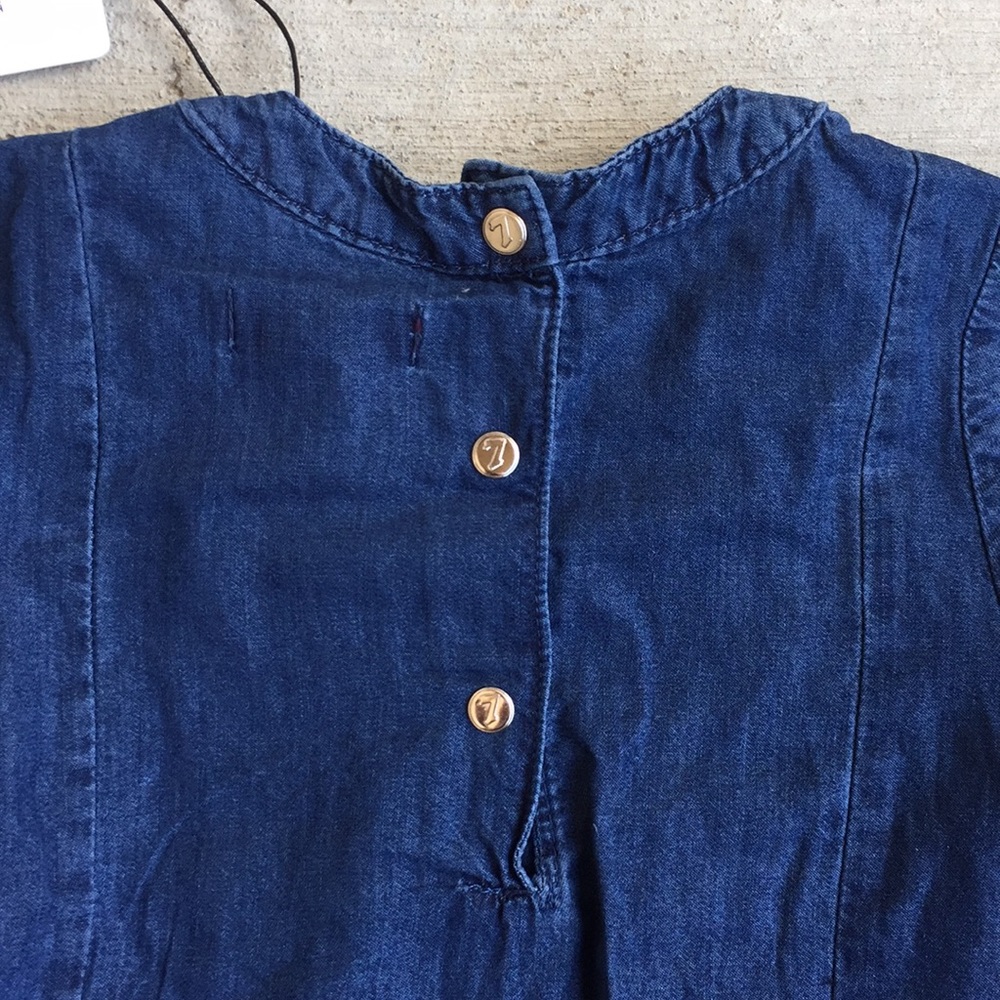 (NEW) 7 For All Mankind 2-Pc Infant Dress - Picture 5 of 8